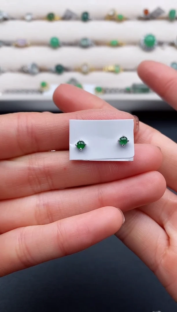 银S925镶嵌戒指翡翠11111111111+3