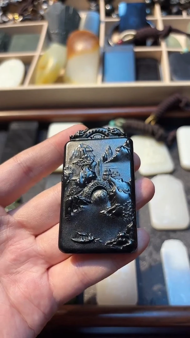 颈饰未镶嵌和田玉7