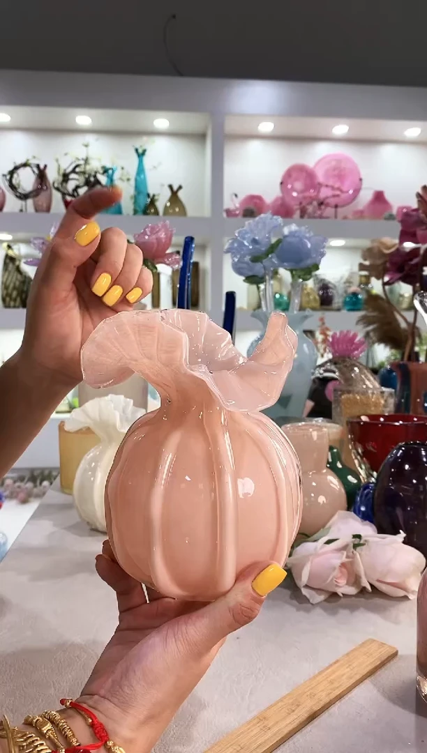 三*猪慕忆家手作琉璃花瓶大号