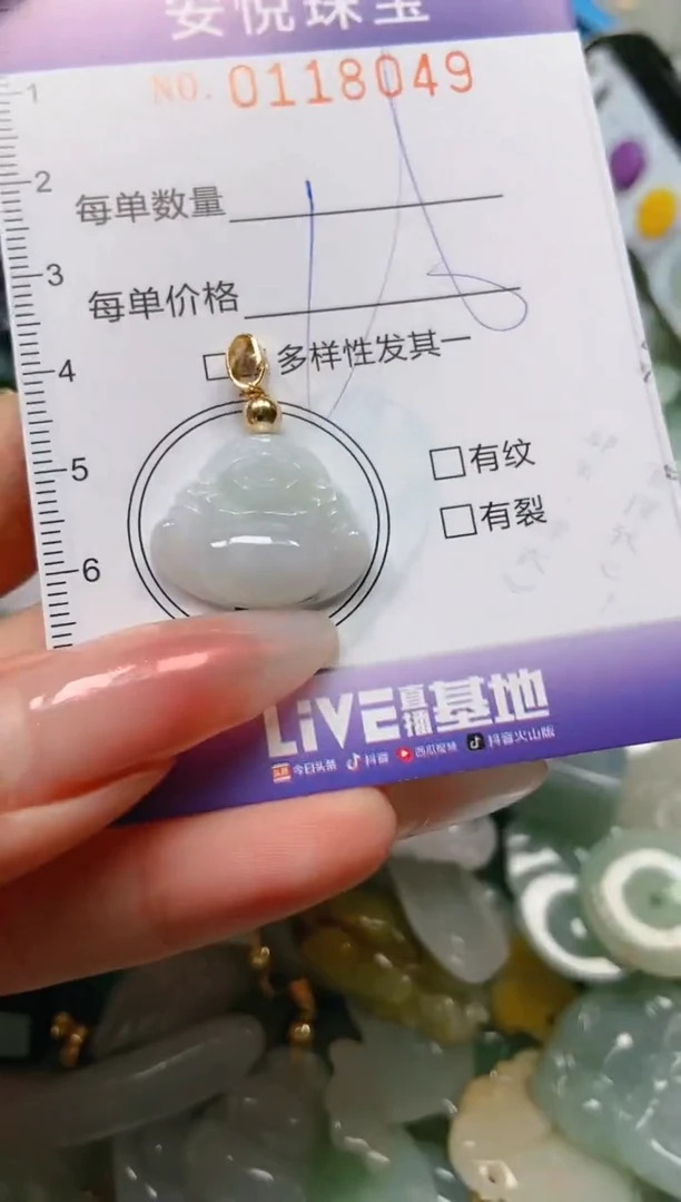 【闪购商品】翡翠颈饰未镶嵌闪购0118049