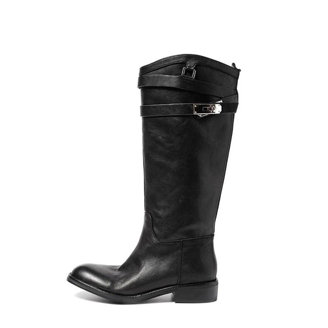 烟斗铭品 马皮女鞋孤品