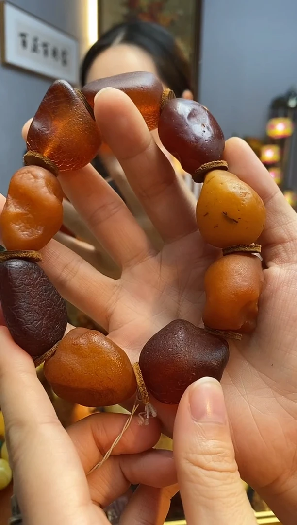 手串琥珀未镶嵌手串