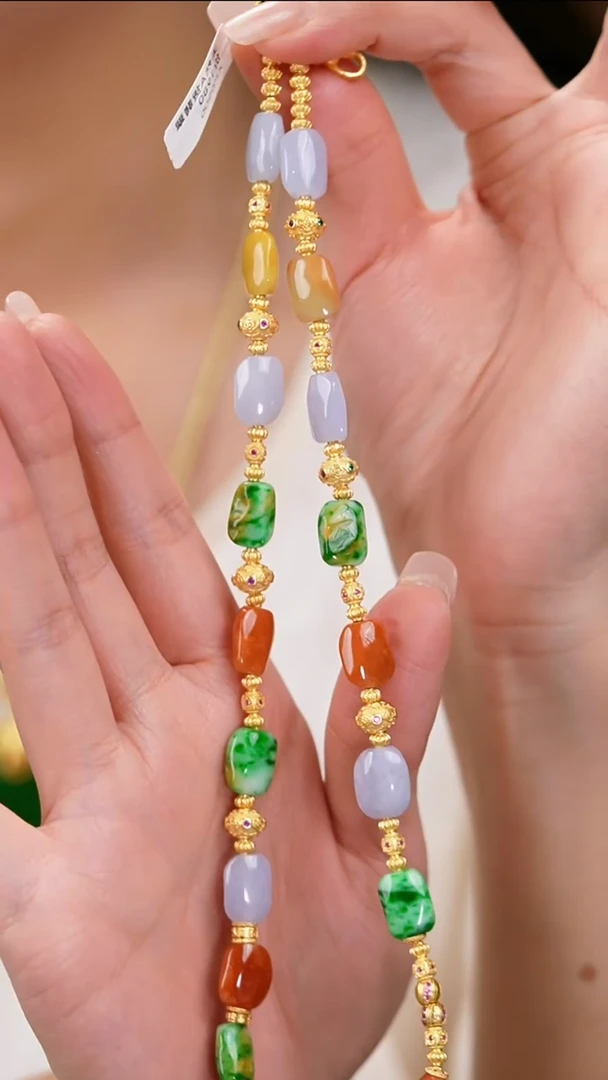 项链未镶嵌翡翠项链13