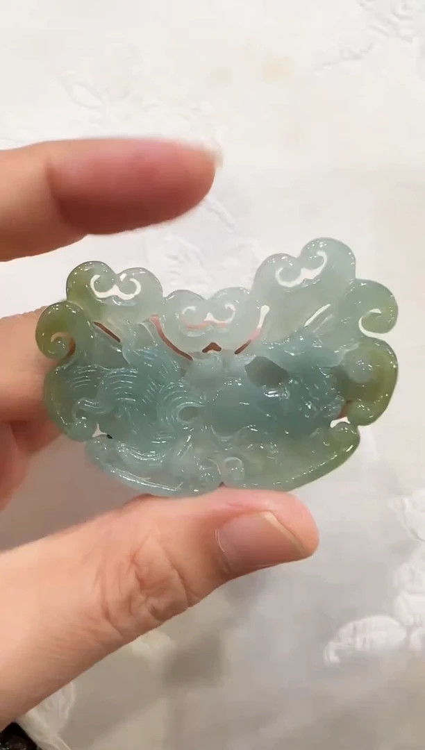 颈饰未镶嵌翡翠国风