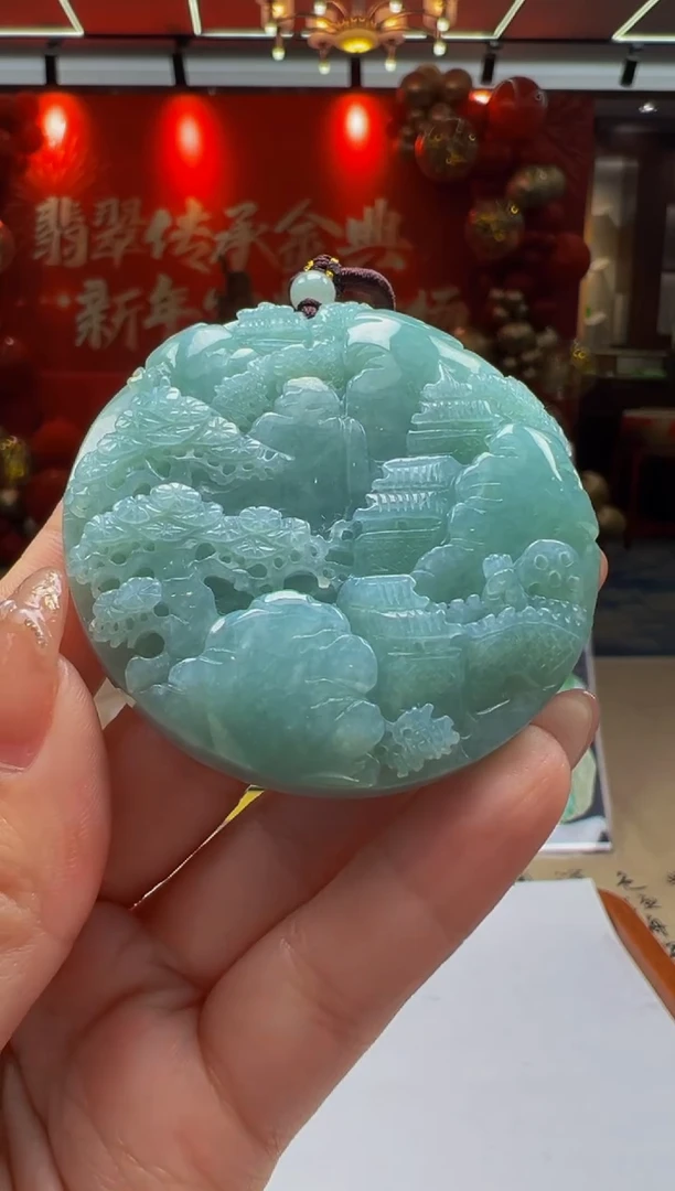 【闪购商品】定制翡翠未镶嵌Q2025-2-12-22