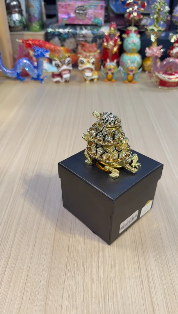 40七宝咖色叠叠龟