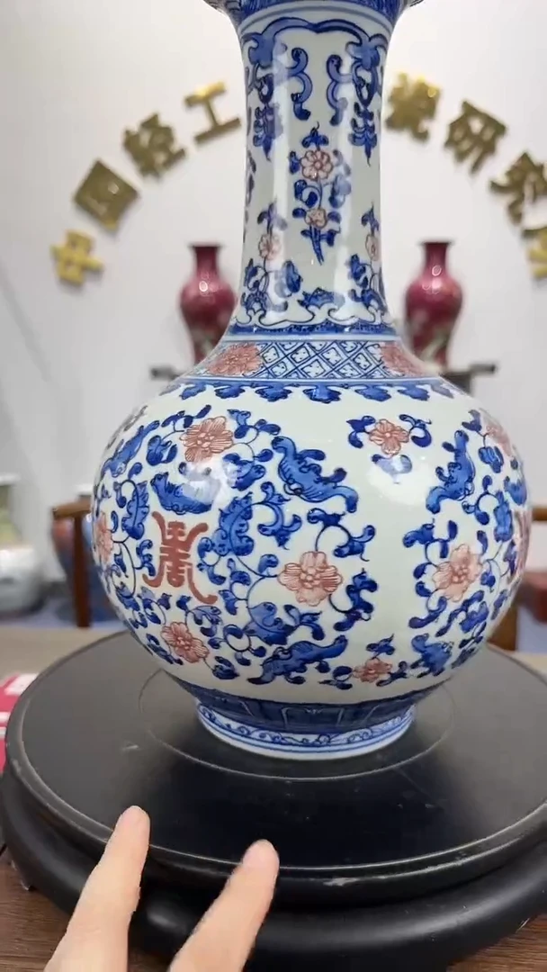 摆件景德镇陶瓷手工手绘