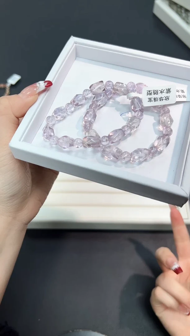【闪购商品】水晶手串未镶嵌89r多样性发其一/1条默认微瑕