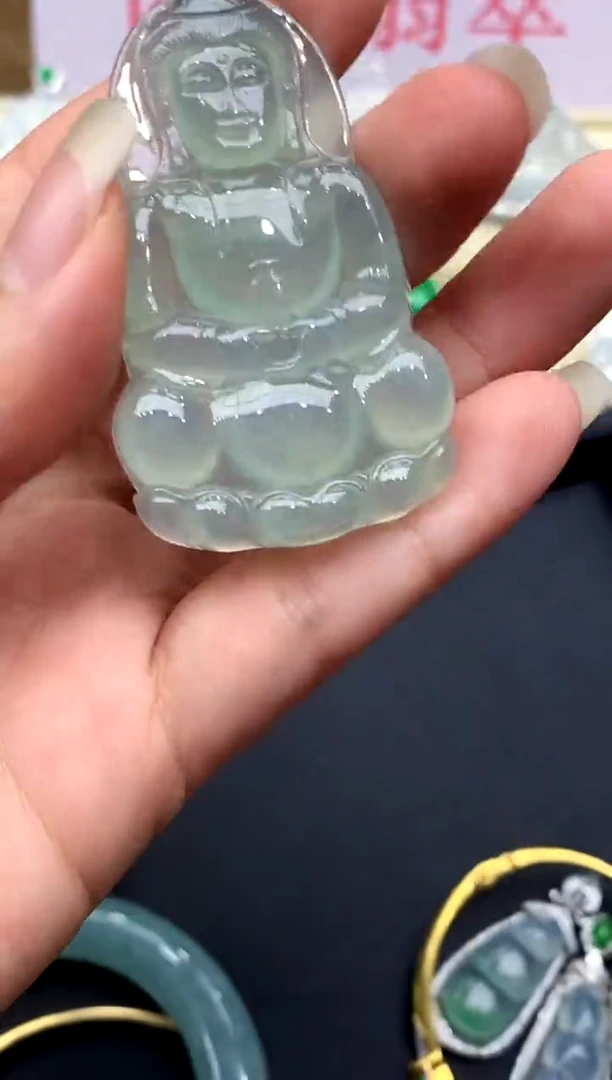 颈饰未镶嵌翡翠559-中国好珍宝