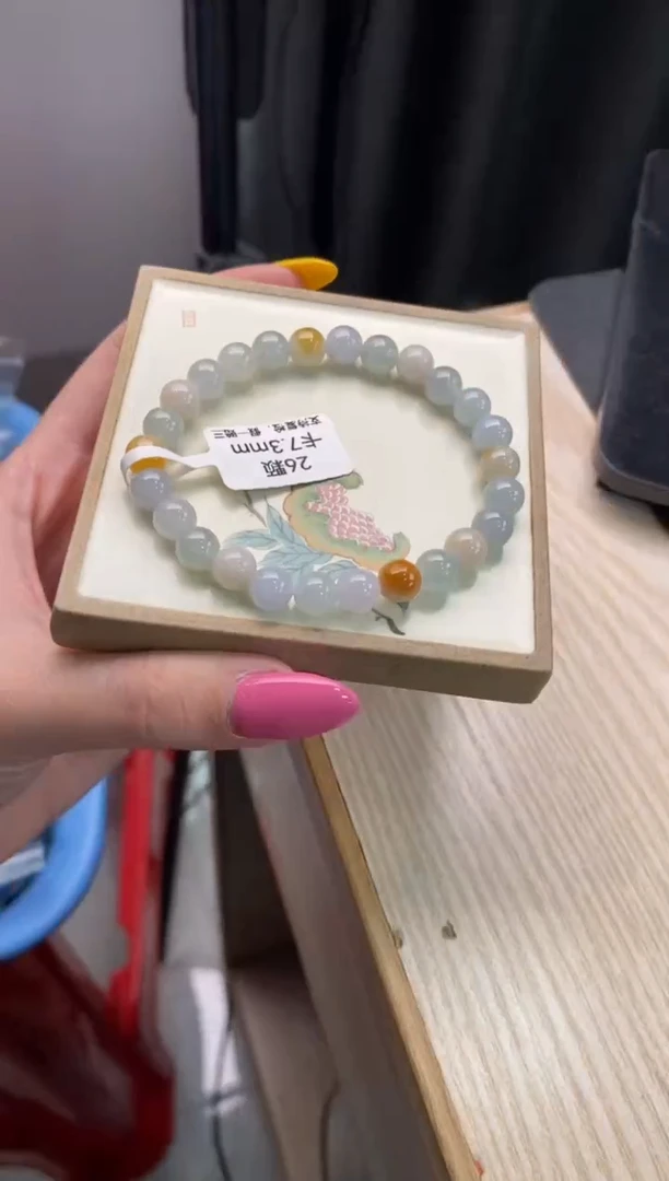 未镶嵌手链翡翠翡翠手串d3012