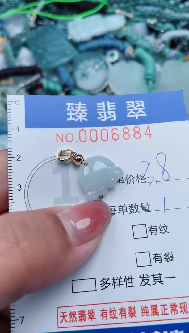 【闪购商品】翡翠颈饰未镶嵌.0006884