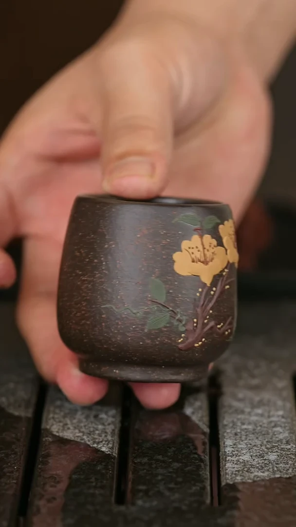 【闪购商品】紫砂茶杯5紫砂茶宠清香紫泥