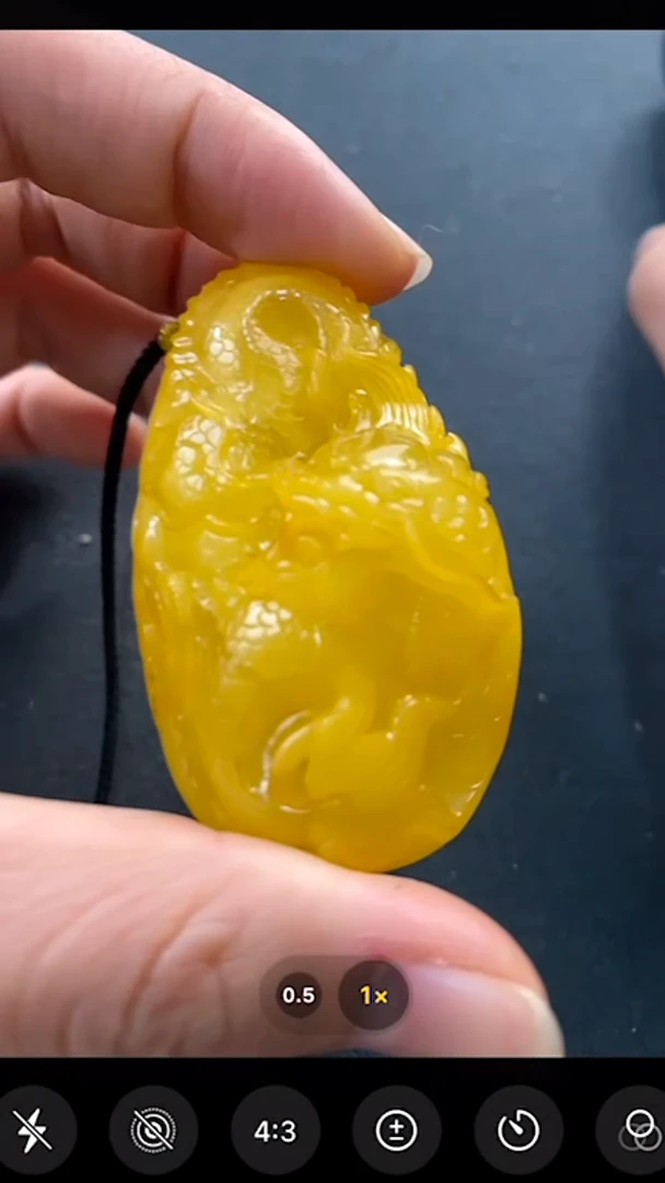 【闪购商品】铜文山居K蜜蜡挂件