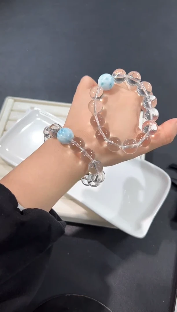 未镶嵌手串水晶4d多样性发其一【1条】默认微瑕