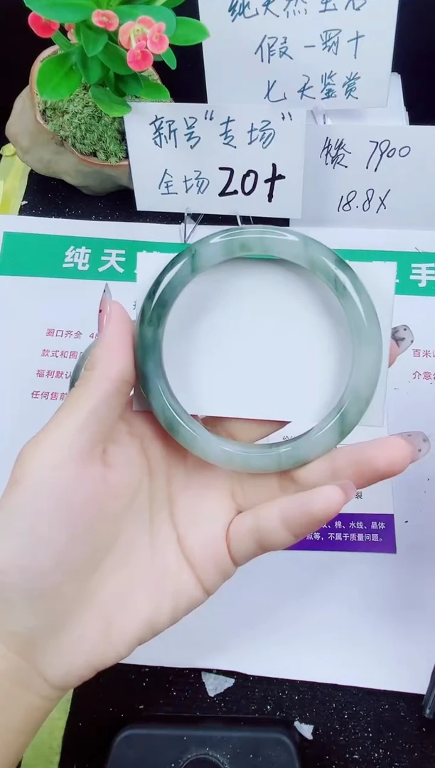 未镶嵌手镯石英质玉200-62/63/64