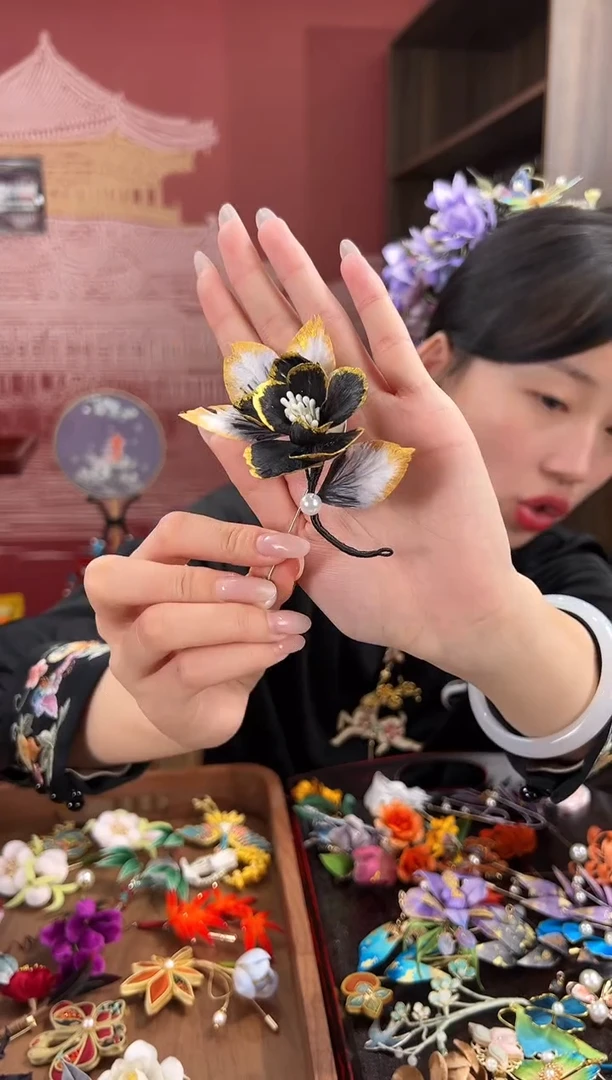 【闪购商品】刺绣苏绣世家非遗手工（胸针）