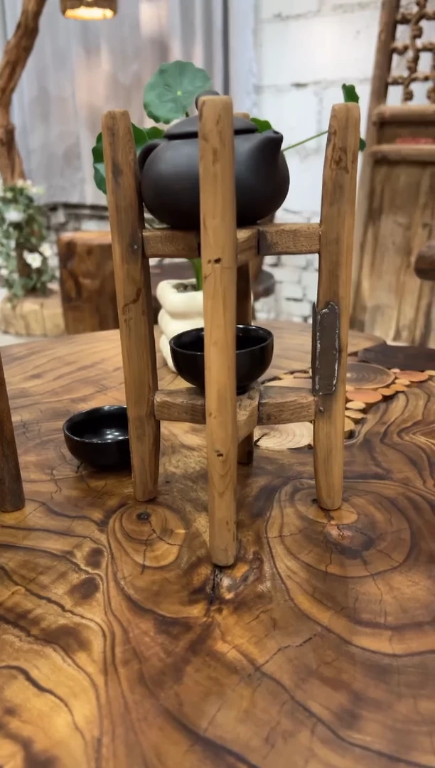 木（非红木类）桌面置物架