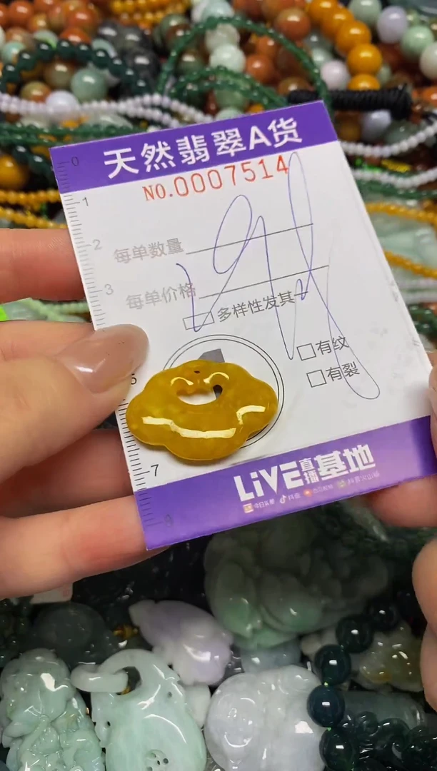 颈饰未镶嵌翡翠闪购0007514