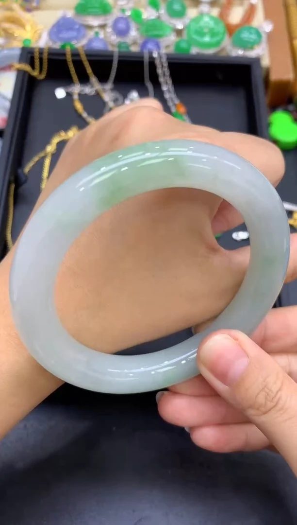 未镶嵌手镯翡翠688-中国好珍宝