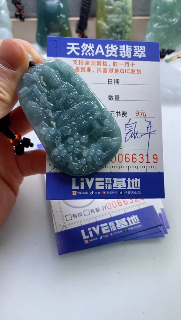 【闪购商品】翡翠挂件未镶嵌