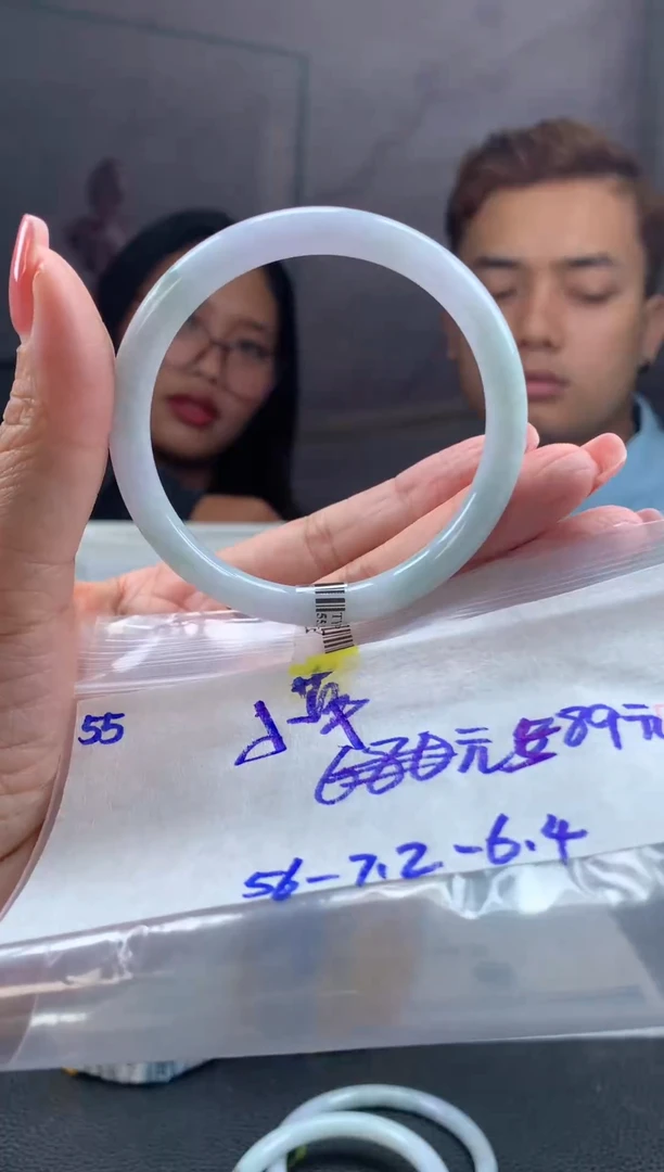 未镶嵌手镯翡翠小*翡翠手镯 下单联系小耳机#55