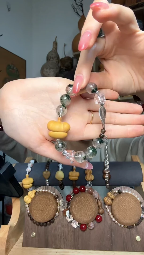 【闪购商品】2025高定葫芦文玩盘玩葫芦手串-670