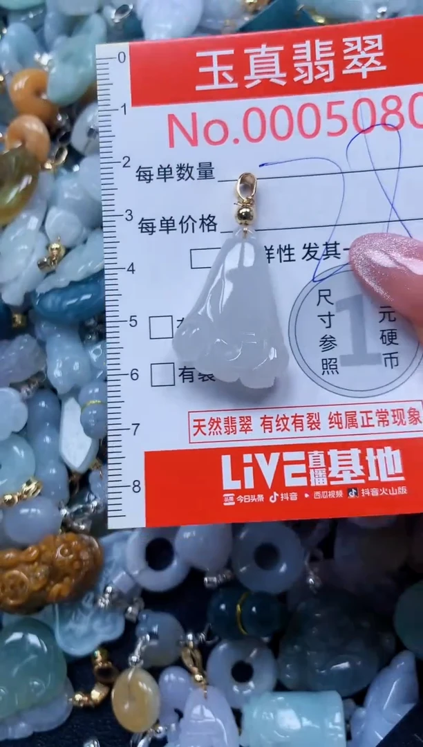 翡翠未镶嵌吊坠(不含链)5080