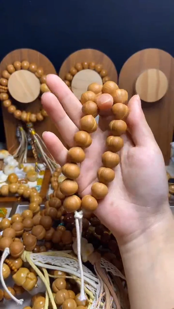 手串猴头核桃F****m全品哑光素手持