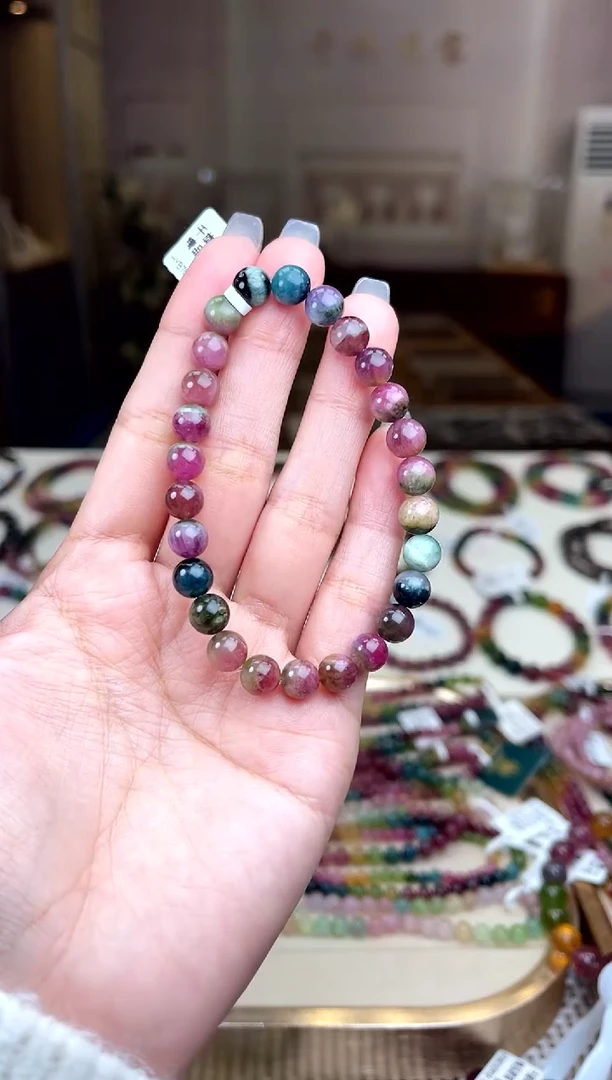 【闪购商品】碧玺/未镶嵌7mm+碧玺单圈多样性发货