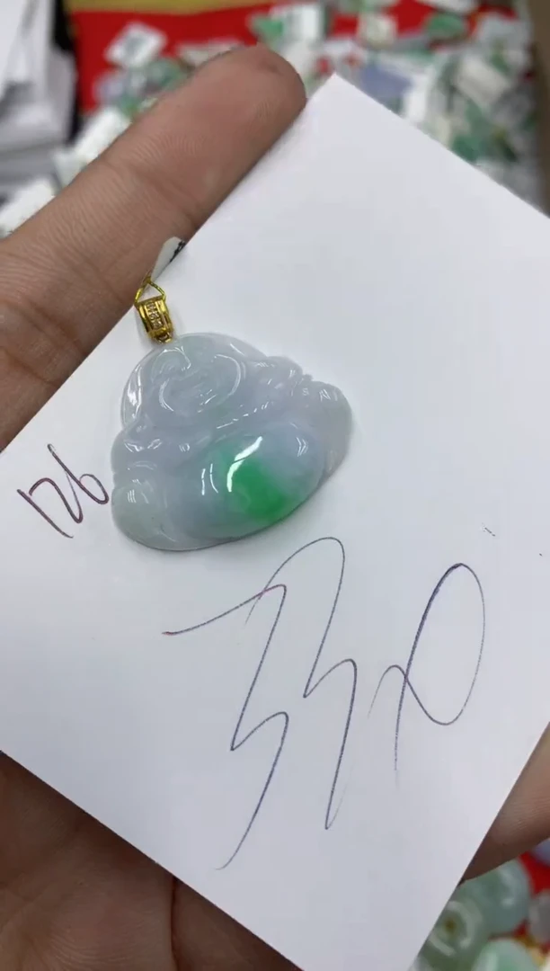 【闪购商品】翡翠颈饰18K金镶嵌号链接11111111
