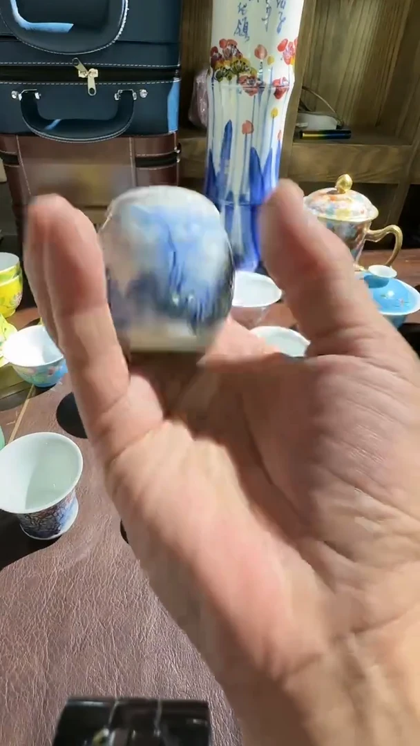 瓷片景德镇瓷器茶器茶杯