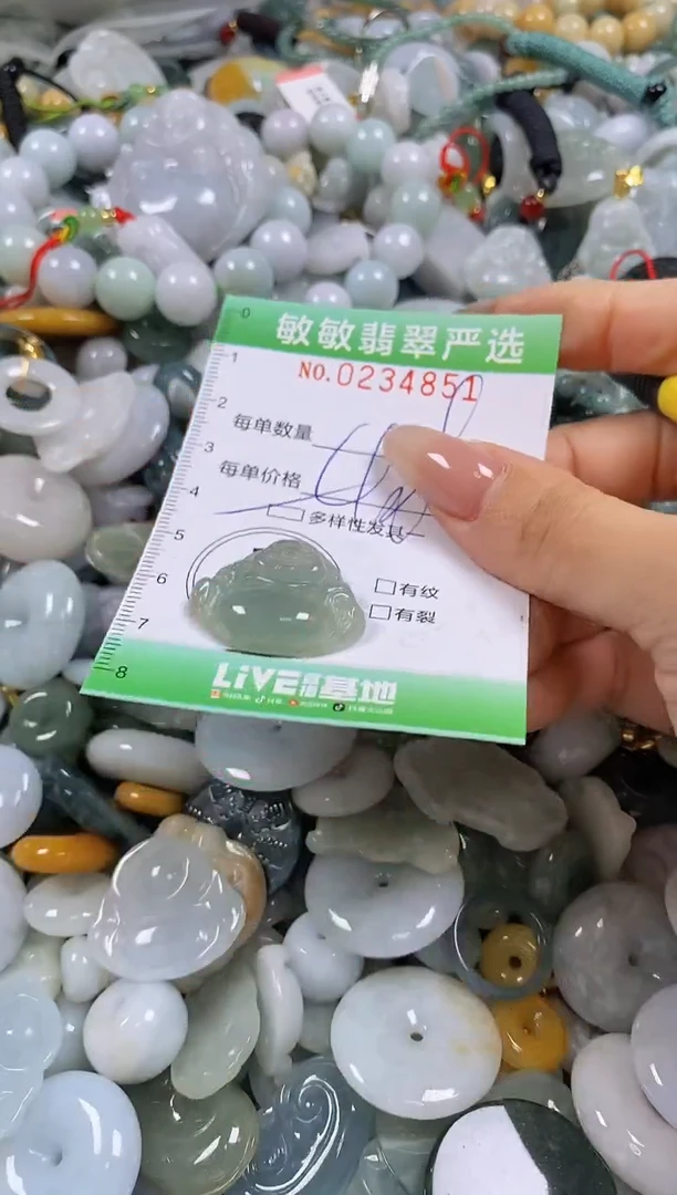 翡翠未镶嵌颈饰闪购0234851多样性发其一