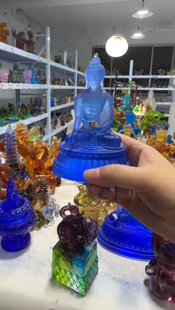 手工艺品琉璃古法琉璃  微瑕介意勿拍 不退不换