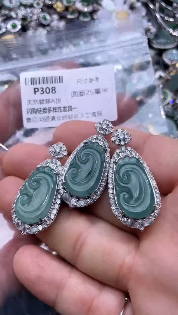 【闪购商品】翡翠颈饰未镶嵌P308多样性发其一