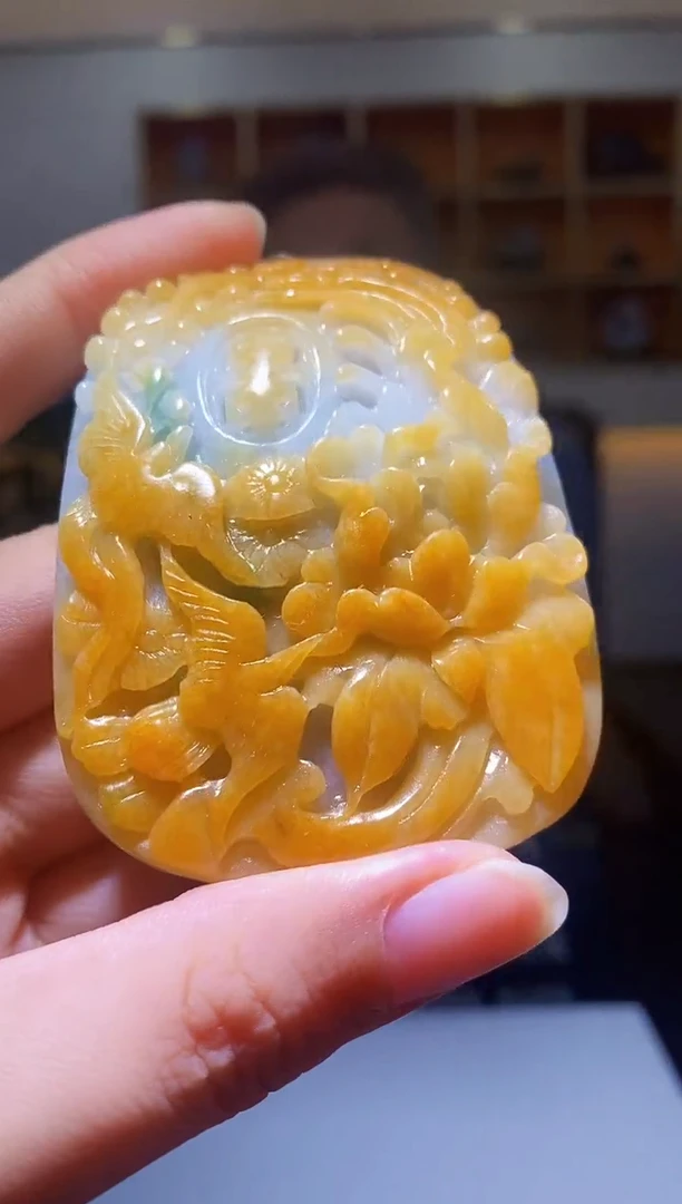 翡翠未镶嵌颈饰M-@@HJZR71263