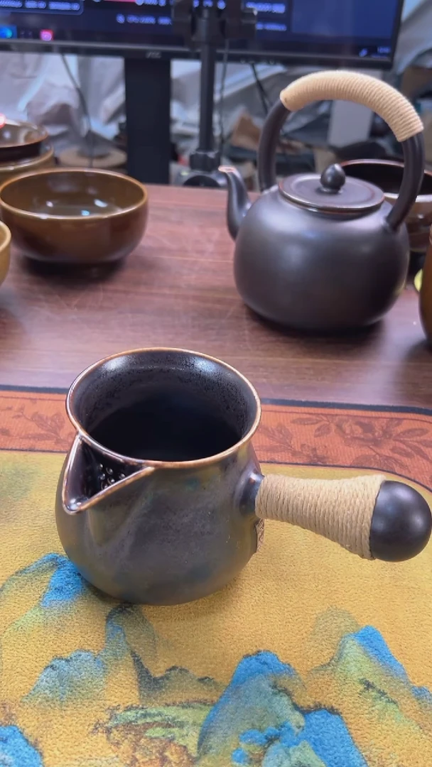 煤烧原矿干烧壶烤茶罐