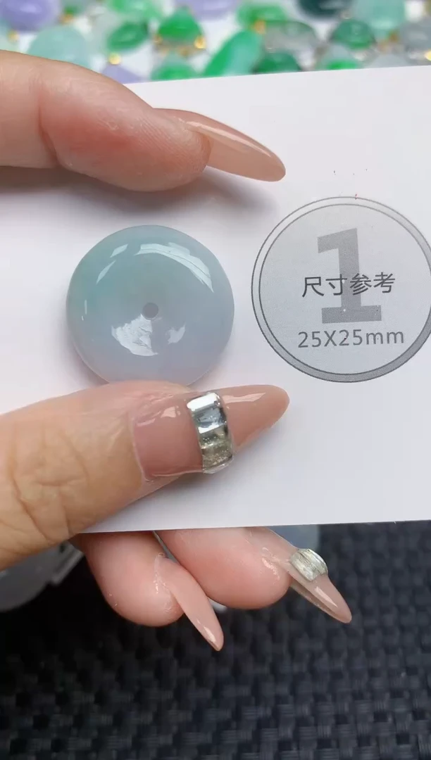 颈饰未镶嵌翡翠天然缅甸A货翡翠百元以上9元证书费自理