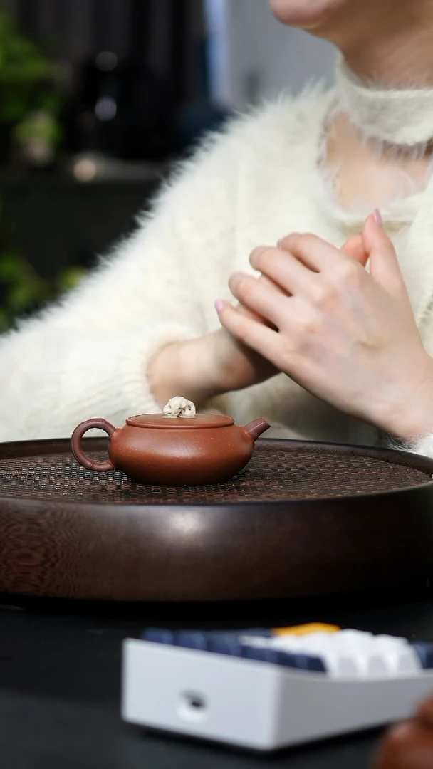 BGZ-0151三色太湖石竹节（扁）-降坡-90cc