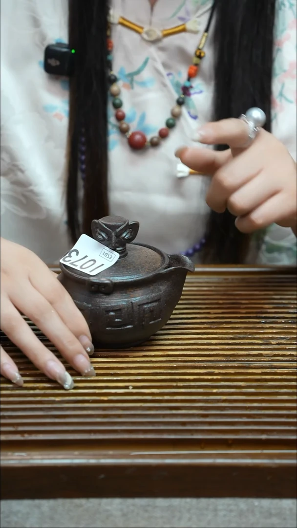 万古烧粗陶手工茶具