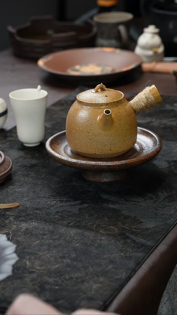 九隐茶器紫砂煮茶壶