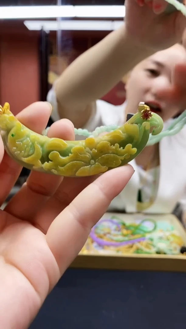 颈饰未镶嵌翡翠翡翠吊坠