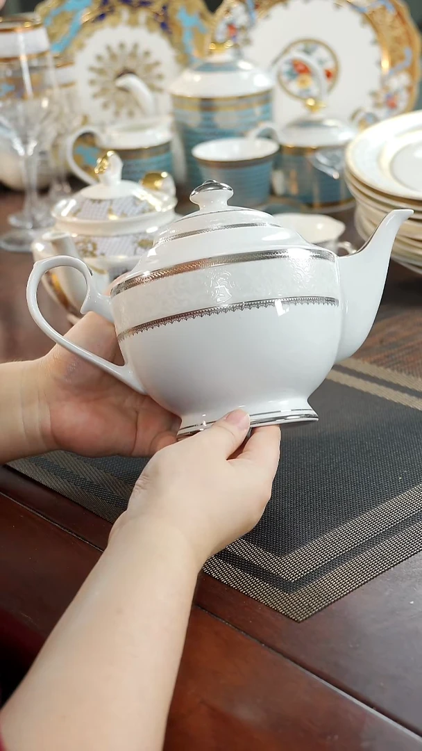 瓷片茶壶  福利价 瑕