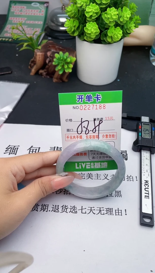 未镶嵌手镯翡翠88天然翡翠A货