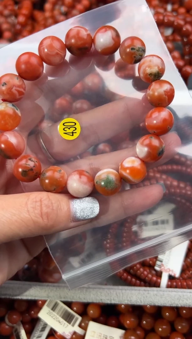 未镶嵌手串南红玛瑙12+