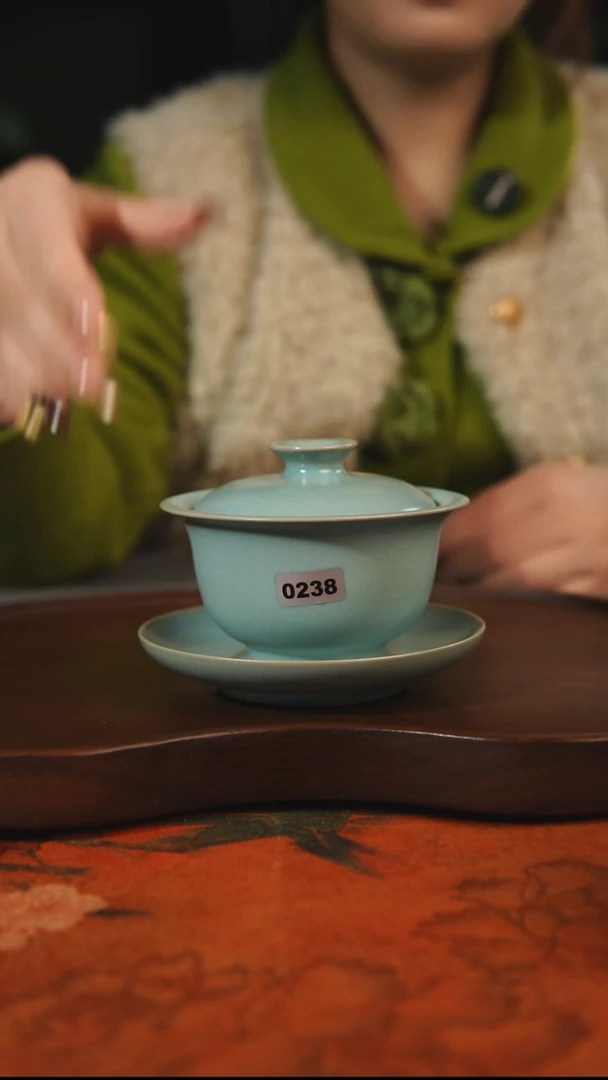 杯子瓷汝州原产地原矿仿古老釉q238