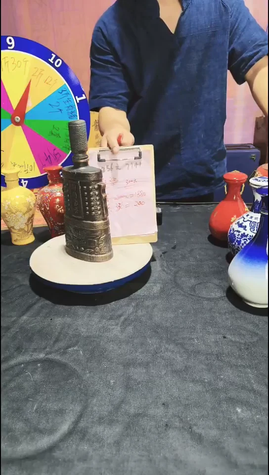 u*一箱1斤装古铜色陶瓷空酒瓶