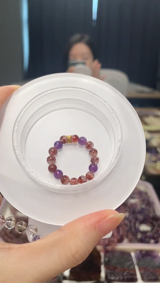 未镶嵌戒指水晶超七多样性发一