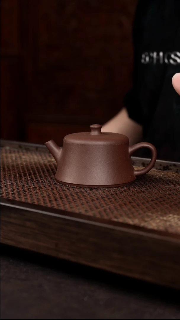 茶壶紫砂紫泥云柱