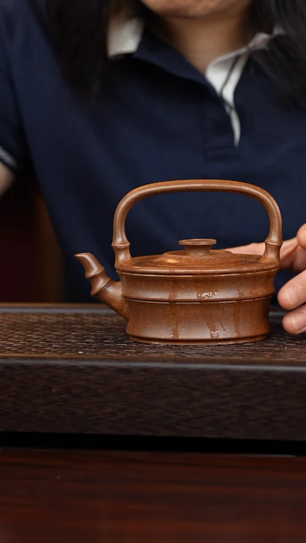 茶壶紫砂9号，丹壶溢香紫砂壶260毫升