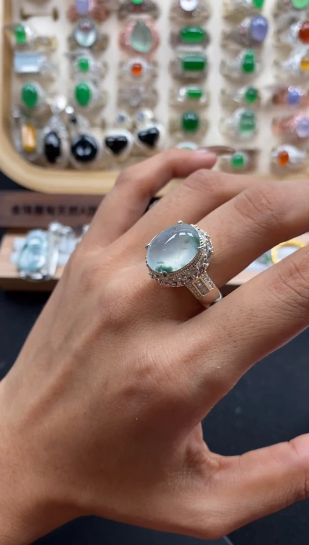 未镶嵌戒指翡翠缅甸天然a货翡翠